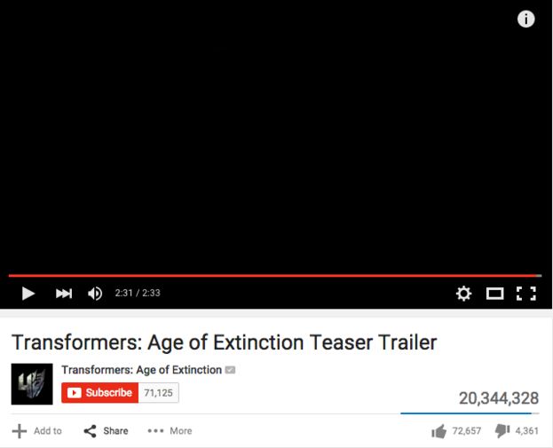 Transformers Lack of Call-to-Action