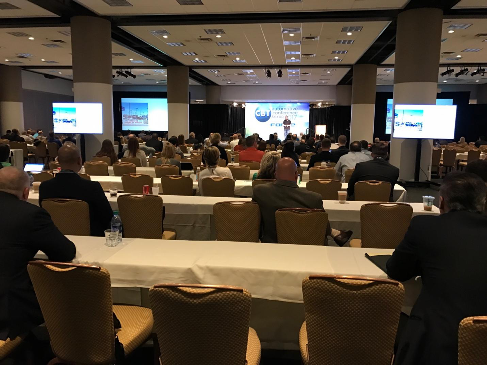 CBT Automotive Conference main keynote hall