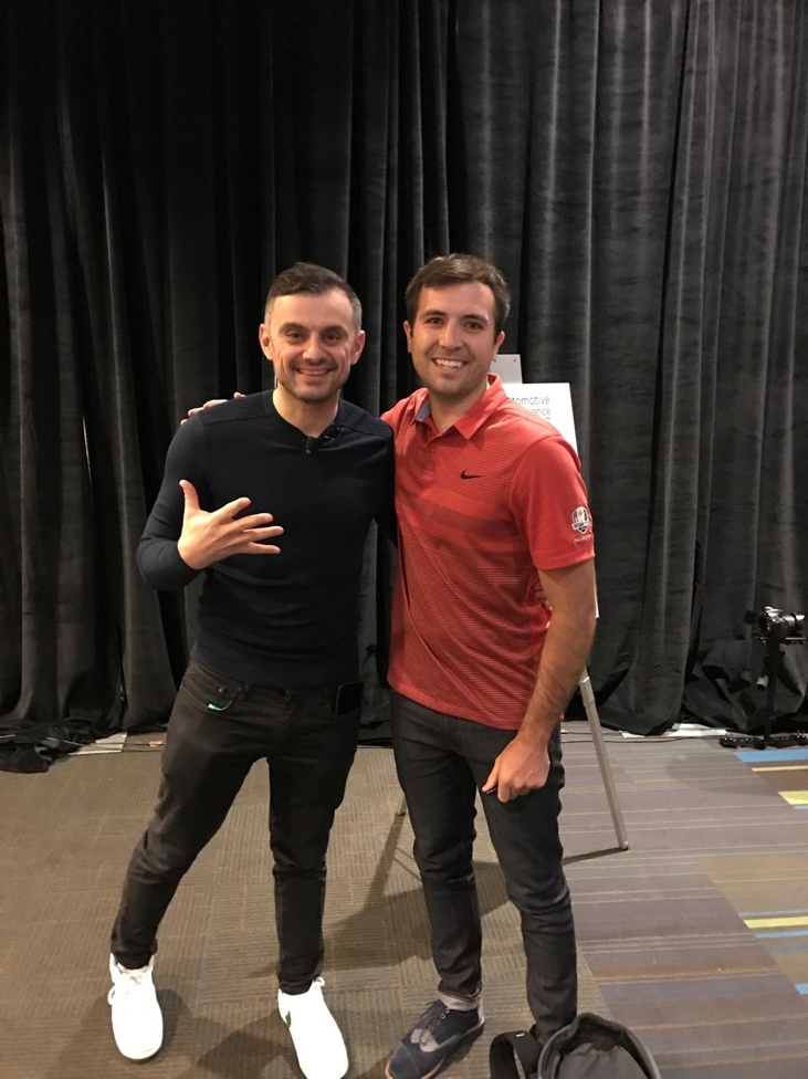 Matt Triana and Gary Vaynerchuk at CBT Automotive Conference