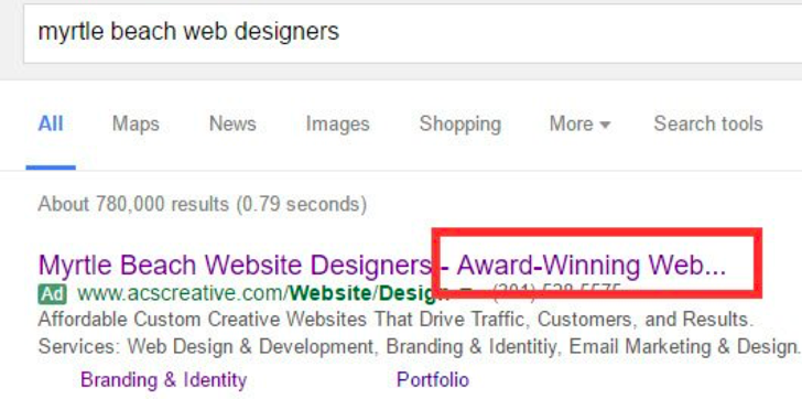 Example of truncation