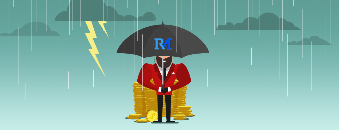 Guard shielding profits from inclement weather